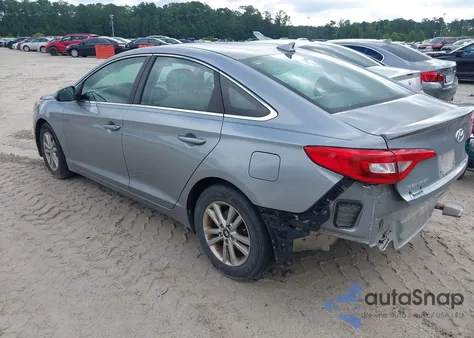 2015 Hyundai Sonata Se from USA, damaged, VIN 5NPE24AF4FH081977